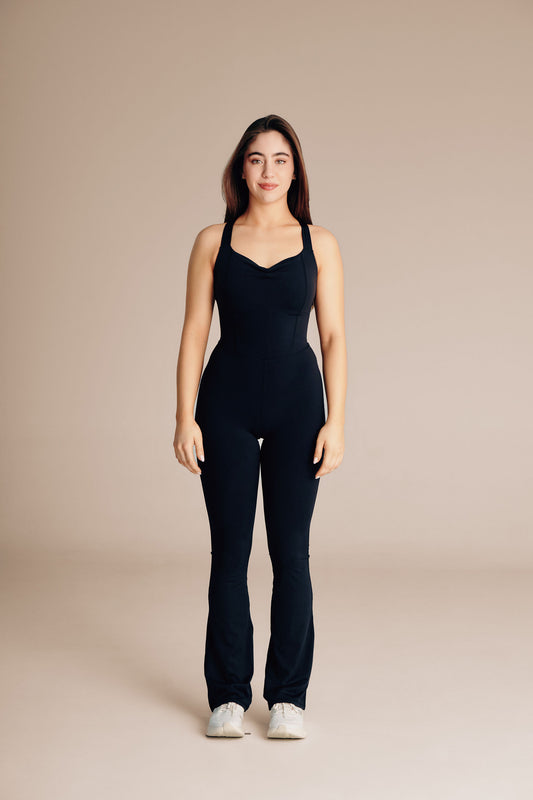 Sculpt Flare Jumpsuit Tall